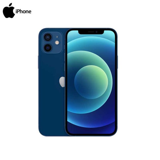 IPhone 12  - Apple - 128Go/4Go - 12MP - 5G - 6.1" - 12 mois-Blue