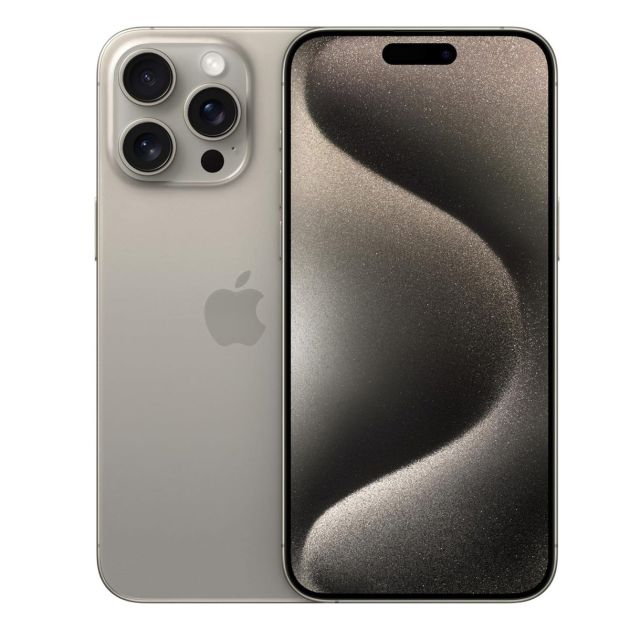 iPhone 15 Pro Max - 256 Go/8Go - 6,7" - Apple A17 Pro - Nano SIM physique et e-sim - 48 MP+12MP+12MP/12MP - 4422mAh - Version internationale - Garantie 12 mois