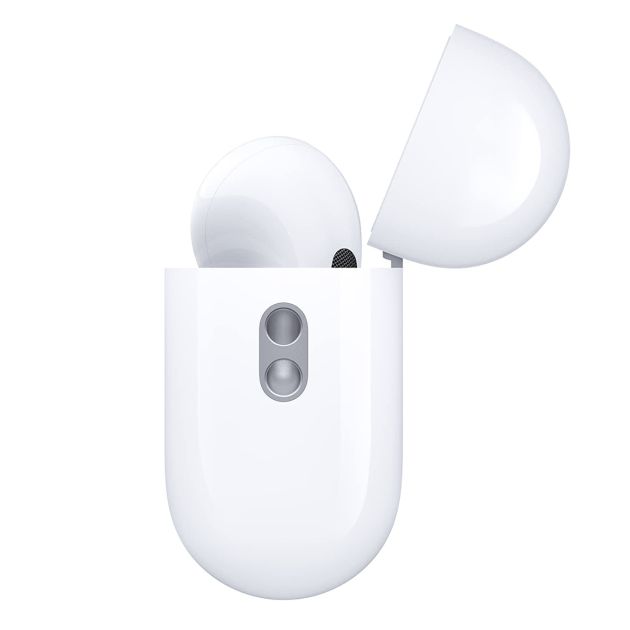 Apple AirPods Pro de 2e génération Écouteurs sans fil avec boîtier de chargement MagSafe - Suppression active du bruit - son spatial personnalisé - ajustement personnalisable