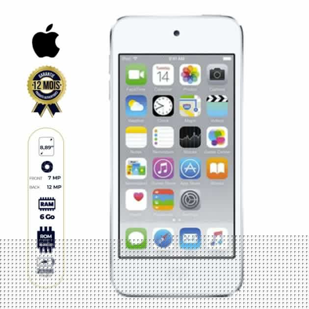 Apple ipod touch 6th génération - 64Go - Argent - garantie 6 mois