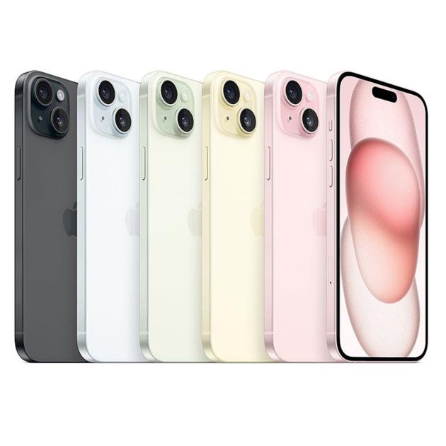 iPhone 15 Plus - 512 Go/6Go RAM - 6,7" - Apple A16 Bionic - Nano SIM physique et e-sim - 48 MP+12MP/12MP - 4383 mAh - Garantie 12 mois 