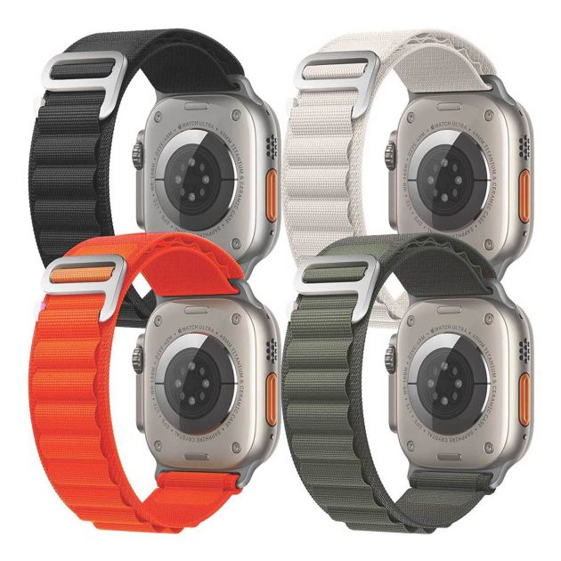 Bracelet de rechange silicone pour Apple Watch - 45mm-49mm