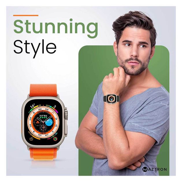 Bracelet de rechange silicone pour Apple Watch - 45mm-49mm