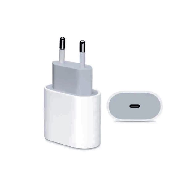 Boîtier iPhone - 20W - Charge rapide - Blanc