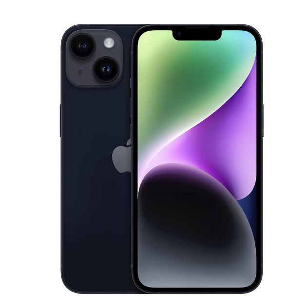 IPHONE 14 - 6,1" - 128 Go/4Go RAM - 2 sims physiques - Puce A15 Bionic - 4325mAh - 12 mois