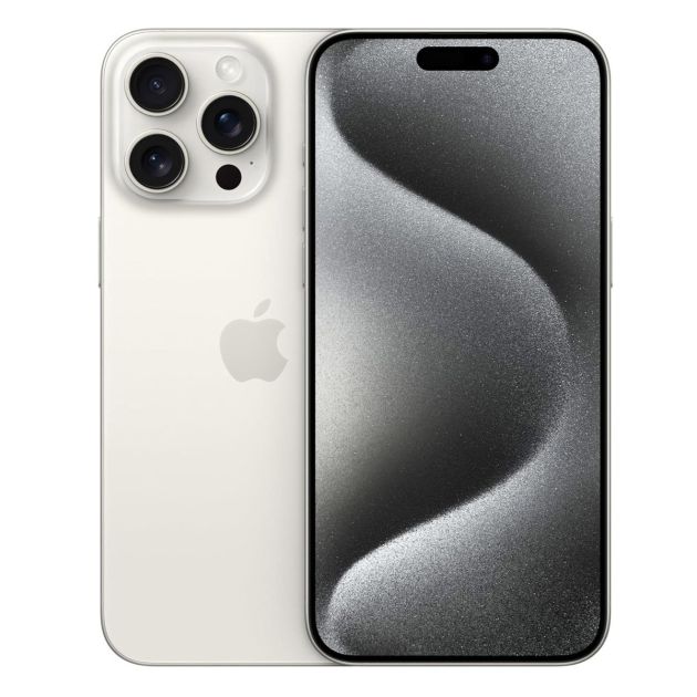 iPhone 15 Pro Max - 512 Go/8Go - 6,7" - Apple A17 Pro - Nano SIM physique et e-sim - 48 MP+12MP+12MP/12MP - 4422mAh - Version internationale - Garantie 12 mois 