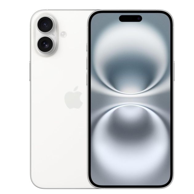 iPhone 16 Plus - 128 Go - 8Go RAM - 6,7" - Apple A18 - 1 Nano SIM physique et 1 e-SIM - 48MP+12MP /12MP - 4674 mAh - Garantie 12 mois