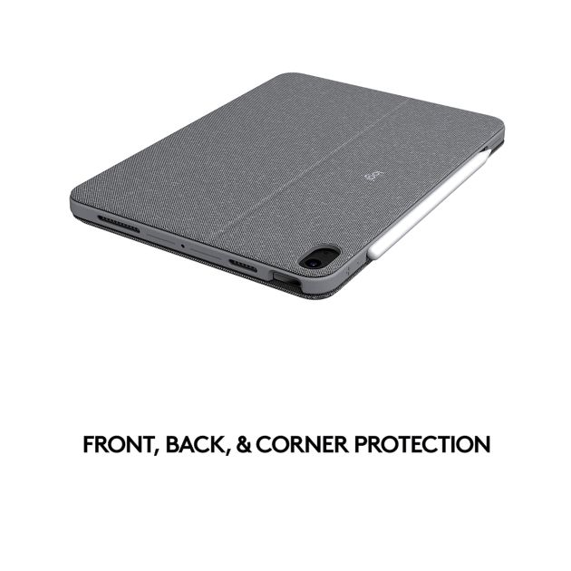 Logitech Combo Touch (iPad Air 4e/5e génération 2020, 2022) - Étui clavier rétroéclairé pour iPad Air - Livraison entre 5 et 10 jours - 6 Mois