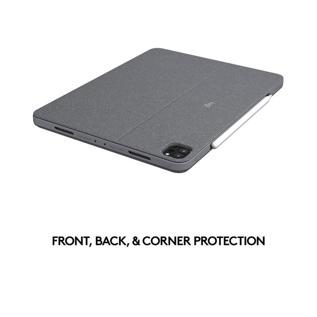 Logitech Combo Touch Etui clavier pour iPad Pro - 11 pouces (5ème génération - 2021) - Clavier rétroéclairé détachable avec béquille -  (LIVRAISON 5 a 10 JOURS)