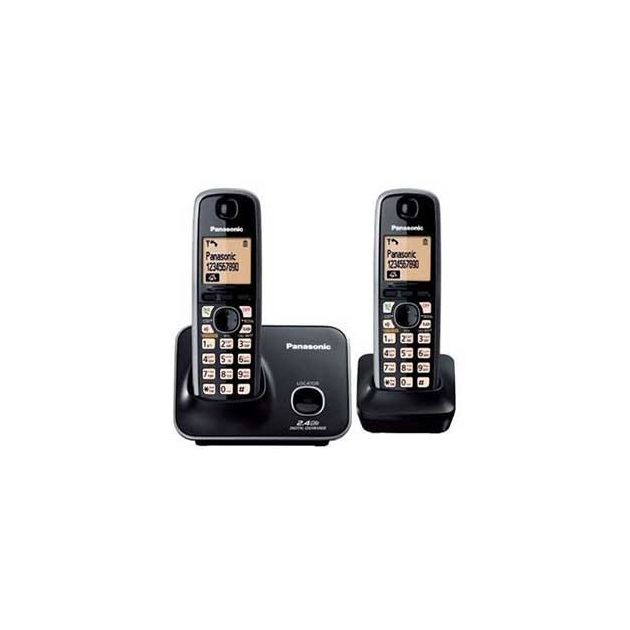 Panasonic - KX-TG3712BX - Téléphone sans fil avec repondeur - 6 Mois