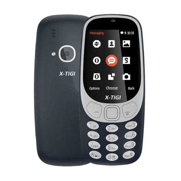 Téléphone X-TIGI 3320 - Dual Sim - 3Mpx - 8Mo/8Mo RAM - 1600mAh - Bleu