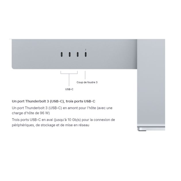 Affichage en studio - Apple - 12 mois de garantie - Livraison 7 à 20  jours 