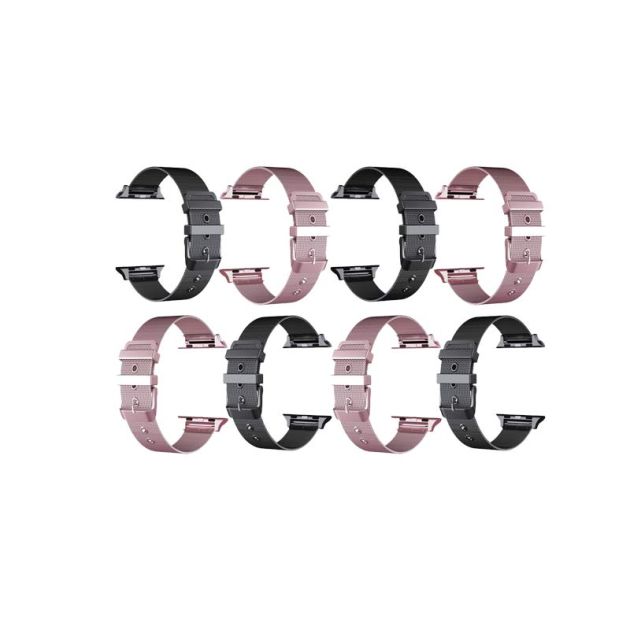 Pack de 8 bracelets de rechange pour Apple Watch - Series 6 / SE et Series 5 - ( 44mm )  Livré entre 2-5 Jours