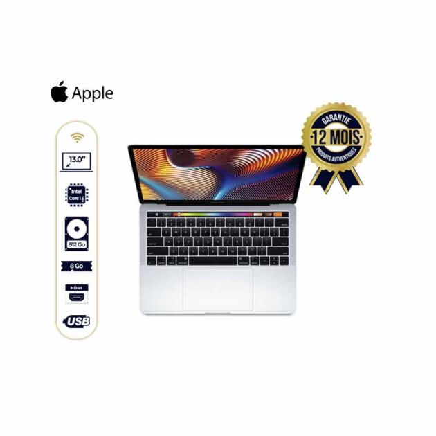 Apple MacBook pro 13pouces quad-Core i5 8GB/512GB (8e Génération)