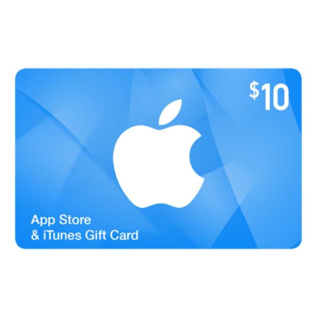 Apple Gift Card - Carte cadeau App Store et iTunes - $10