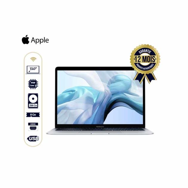 Apple MacBook Air 2018 - 13" - Intel Core i5 - 256Go/ 8Go Ram - macOS 