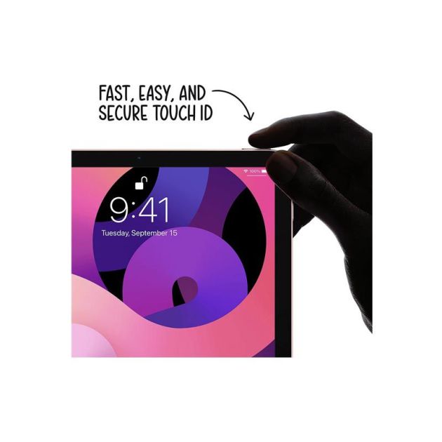 Apple iPad Air 2020 (5th génération ) Wi-Fi + Cellular - 10,9" - 256 Go/4 Go Ram - 12MP/7MP - 7606 mAh - IPadOS 14 - 12 mois de garantie