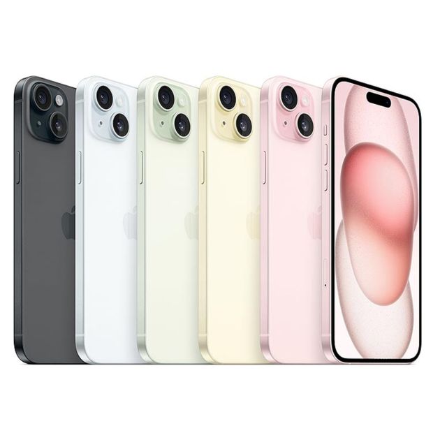 iPhone 15 Plus - 128 Go/6Go RAM - 6,7" - Apple A16 Bionic - Nano SIM physique et e-sim - 48 MP+12MP/12MP - 4383 mAh - Garantie 12 mois