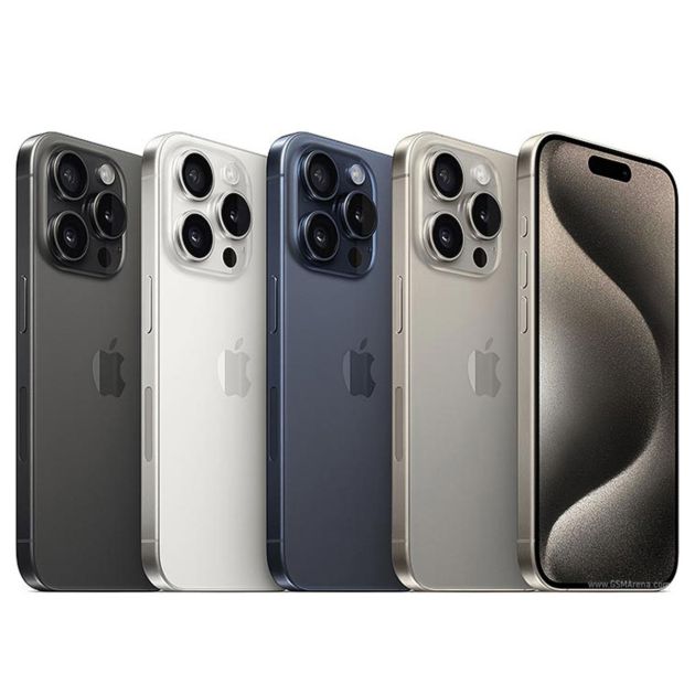 iPhone 15 Pro - 512 Go/8Go - 6,1" - Apple A17 Pro - Nano SIM physique et e-sim - 48 MP+12MP+12MP/12MP - 3274mAh - Garantie 12 mois 