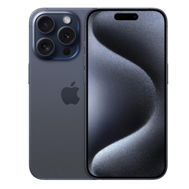 iPhone 15 Pro - 512 Go/8Go - 6,1" - Apple A17 Pro - Nano SIM physique et e-sim - 48 MP+12MP+12MP/12MP - 3274mAh - Garantie 12 mois 