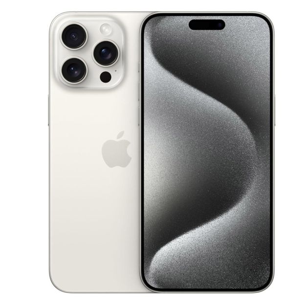 iPhone 15 Pro Max - 1To/8Go RAM - 6,7" - Apple A17 Pro - 2 Nano SIM physique - 48 MP+12MP+12MP/12MP - 4422mAh - Garantie 12 mois