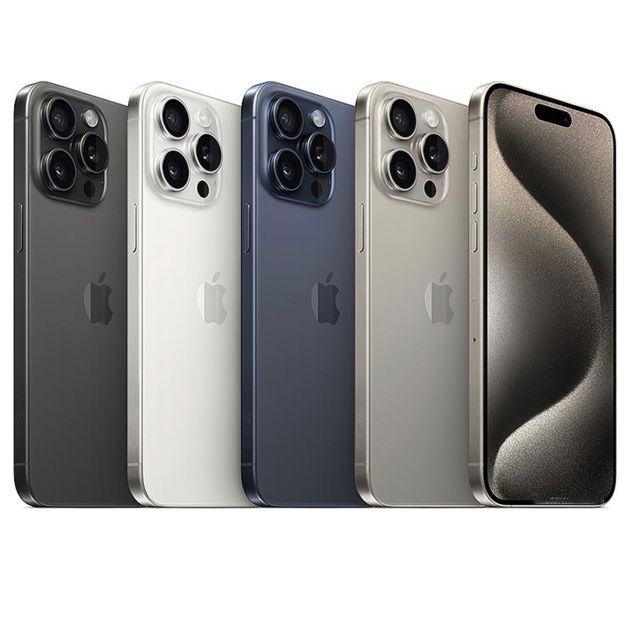 iPhone 15 Pro Max - 1To/8Go RAM - 6,7" - Apple A17 Pro - 2 Nano SIM physique - 48 MP+12MP+12MP/12MP - 4422mAh - Garantie 12 mois