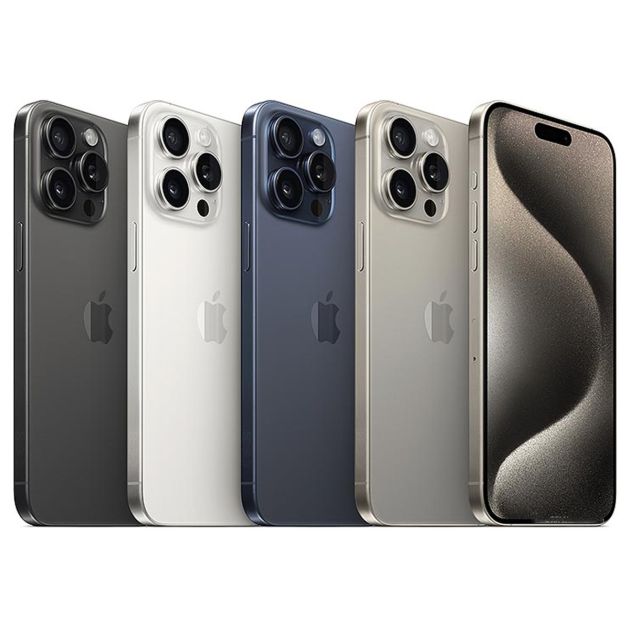 iPhone 15 Pro Max - 512 Go/8Go RAM - 6,7" - Apple A17 Pro - 2 Nano SIM physique - 48 MP+12MP+12MP/12MP - 4422mAh - Garantie 12 mois