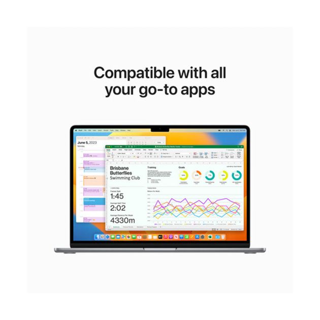 Apple MacBook Air 2023 - 512 Go SSD NVMe /16Go RAM - écran Liquid Retina 15.3" - Apple M2 - Wi-Fi 6 + Bluetooth 5.3 - Autonomie 18h -  macOS  - Qwerty Garantie 12 Mois ( Livré sous 3 semaines )