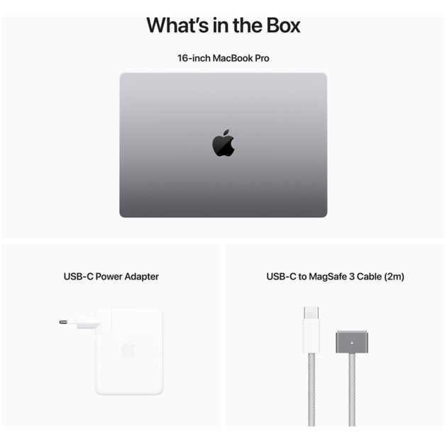 Apple MacBook Pro (2023) - 1 To SSD - 32 Go de RAM - écran Liquid Retina XDR 14 pouces - puce Apple M2 Max - CPU 12 cœurs - GPU 38 cœurs - Garantie 12 Mois ( Livré sous 2 semaines )