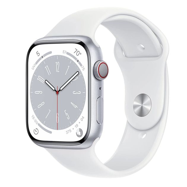 Apple Watch Series 8 - GPS 45mm - Smart Watch - 12 mois de garantie-Argent