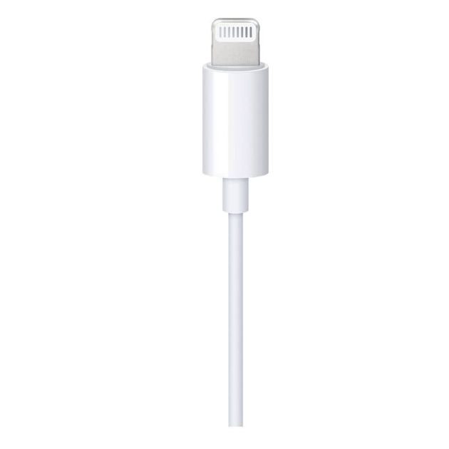 Câble audio Apple Lightning vers 3,5 mm - 1,2 mètre - Blanc - 06 mois garantie