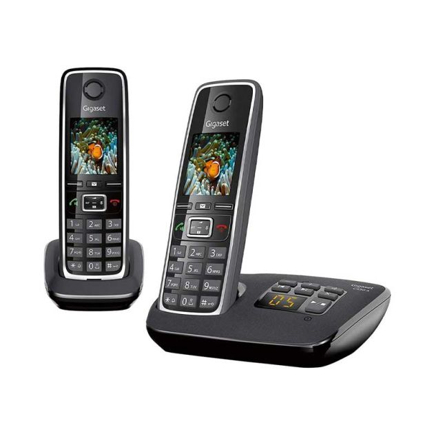 Gigaset C530A DUO - Téléphone sans fil avec répondeur - 6 mois