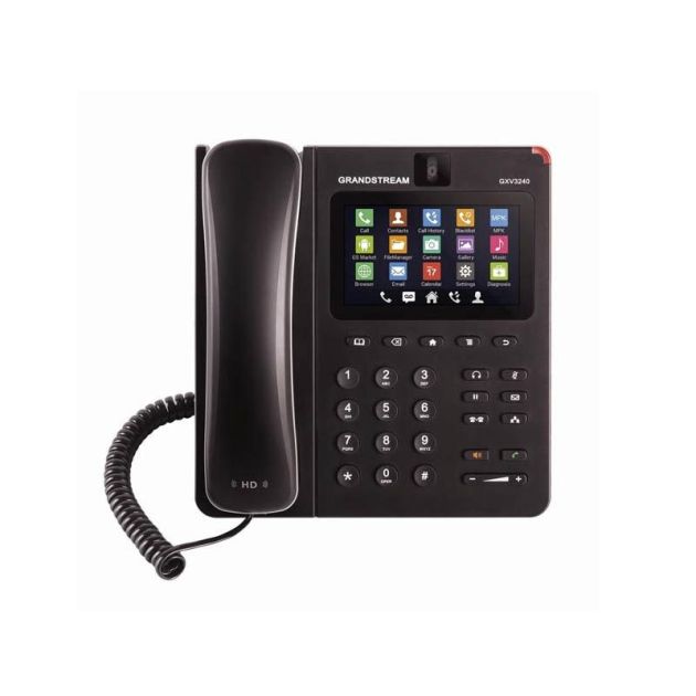 Grandstream GXV3240 - Téléphone IP Avec Écran tactile - Système Android 4.2 - POE