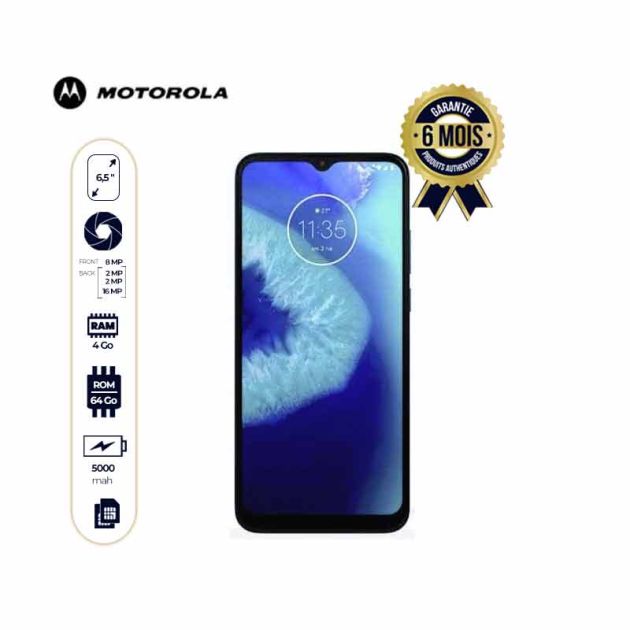 MOTOROLA MOTO G8 POWER LITE  - Smartphone - 64Go/4Go RAM - 16MP/8MP - 5000mAh - 6,5" - 4G - Dual Sim - 12 mois (SUR COMMANDE)