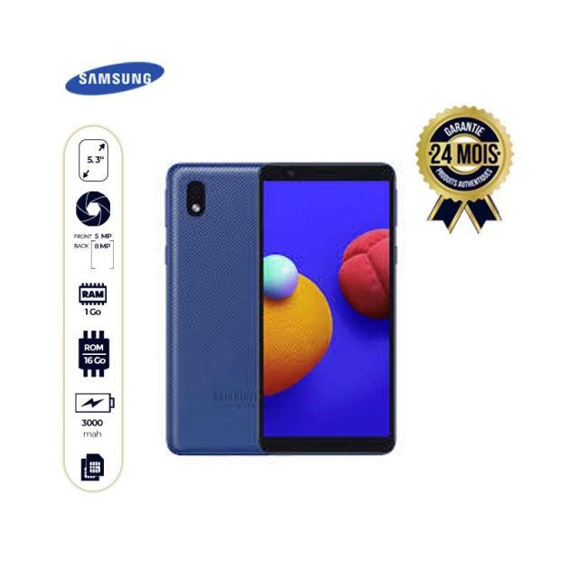 SAMSUNG M01 CORE - 16Gb Rom/ 1 Gb Ram - 8M/5mp - 3000mah - 24 MOIS