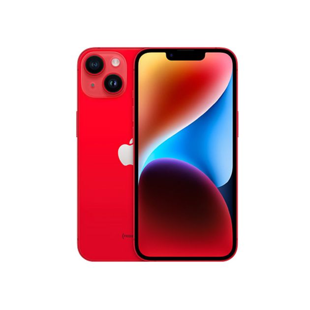 Iphone 14 - 6.1" - 256Go/4Go - 12MP/12MP - 1 Nano sim physique  et 1 e-sim - A15 Bionic chip - 4325mAh - 12 mois