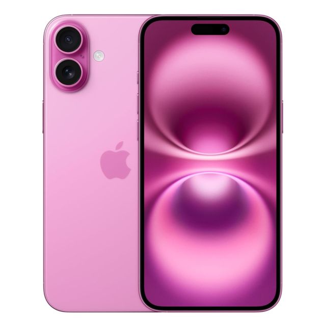 iPhone 16 Plus - 128 Go - 8Go RAM - 6,7" - Apple A18 - 1 Nano SIM physique et 1 e-SIM - 48MP+12MP /12MP - 4674 mAh - Garantie 12 mois