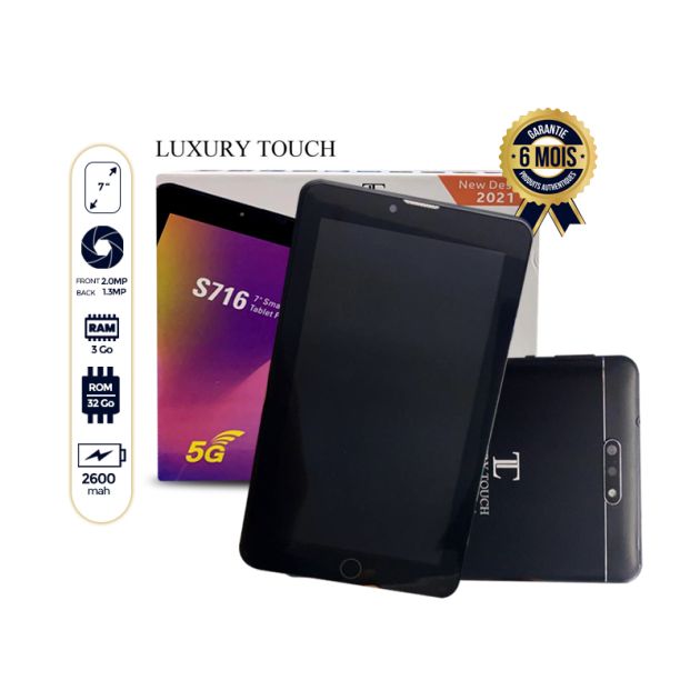 KIDS TAB luxury touch S716  - 7"- 2/1PM - 32/3Go - 2600mAh - Garantie 6 mois