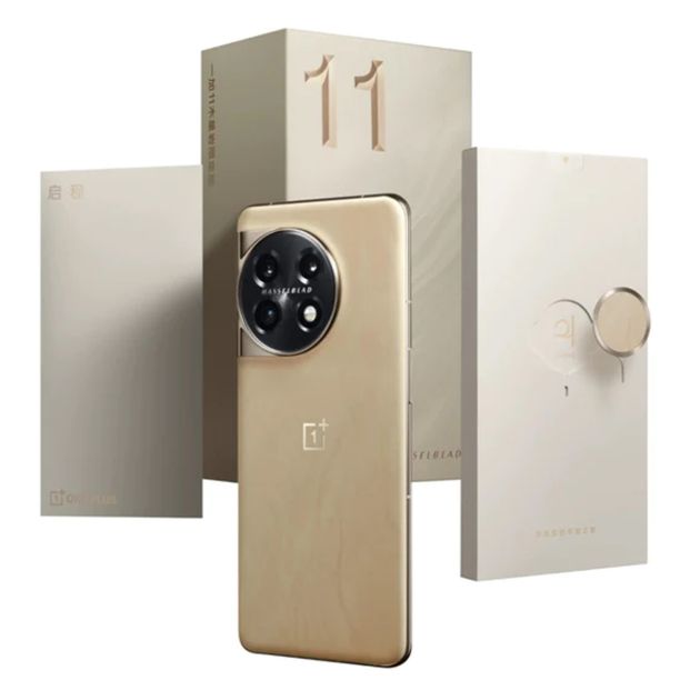 OnePlus 11 - Smartphone - 512 Go/16Go RAM - 6.7" - 50MP + 48MP + 32MP/16MP - Dual Nano SIM - 5000mAh - Garantie 12 mois