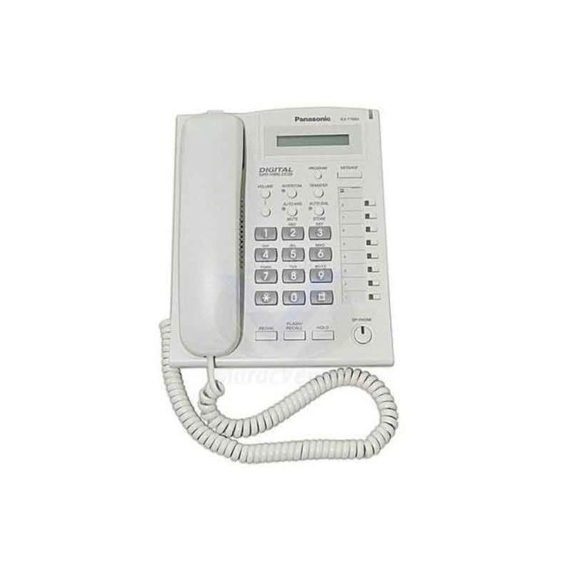 Panasonic KX-T7665X - Poste Téléphonique Numérique Afficheur LCD 1 Ligne 8 Touches Programmable