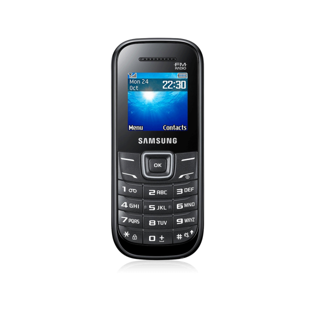 samsung E1207 - dual sim -FM Radio - noir