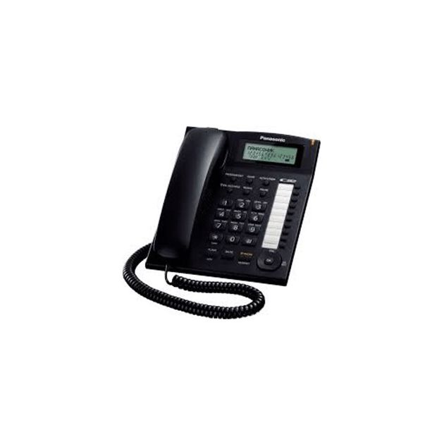 Panasonic KX-TS 880MX Téléphone Fixe Filaire – 3 Mois – noir