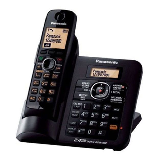 Téléphone Sans Fil Panasonic KX-TG3811SX - Noir