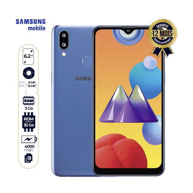 Samsung Galaxy M01s - 32/3 Go - 4000mAh - 12Mois