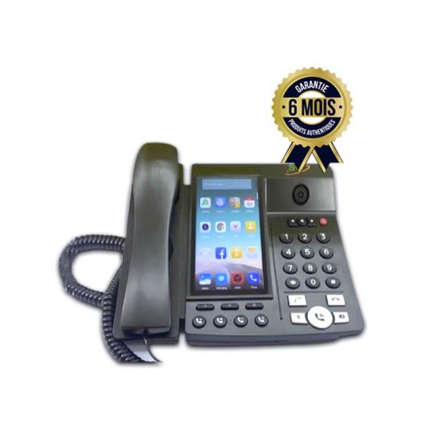 Téléphone Fixe Androïde SQ Mobile LS-100 - 4G LTE -  Wifi Hotspot - Bluetooth - 4000 mAh - 06 mois de garantie