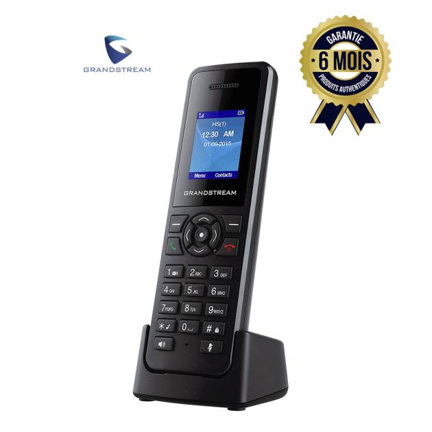 Téléphone IP sans fil Grandstream DP720 - Solution VOIP sans fil - Audio HD - 6 Mois