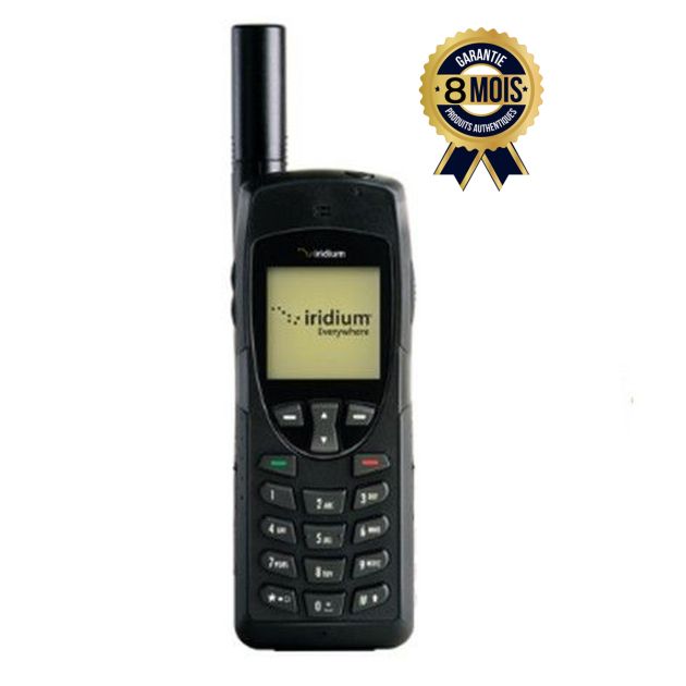 Téléphone satellite compact - Iridium 9555 - Couverture mondiale fiable, pôles compris - 21 langues - 8 Mois