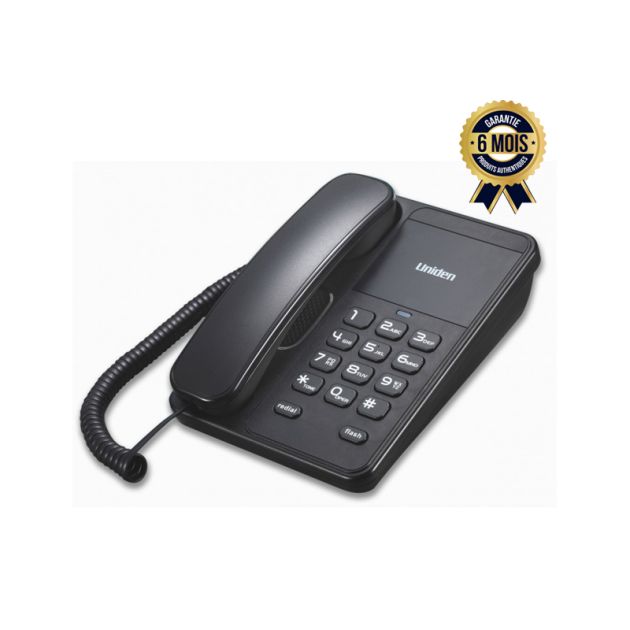 Uniden AS7202 - Téléphone de bureau de base - 6 Mois