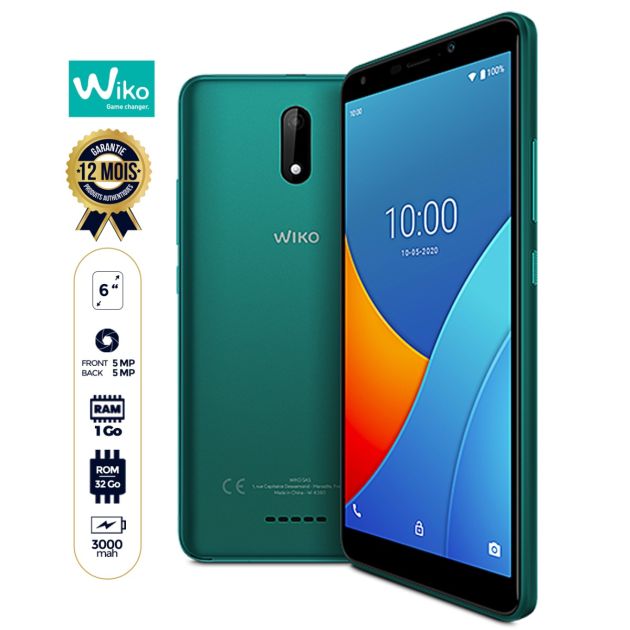 Wiko Sunny 5-K380 - 6" - 32Go/1Go RAM - 2 SIM - 5MP/5 MP - 3000mAh - 12 mois de garantie (précommandé)
