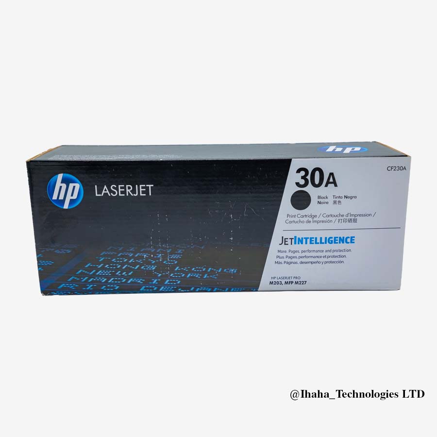 Toner HP Laser CF230A 30A – Black (1 600 pages)[CF230A]